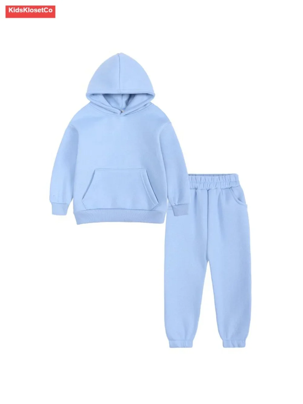 Youth Fleece Hooded Sweatshirt & Jogger Pants Set